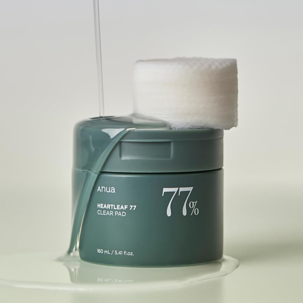 anua heartleaf 77 clear pad
ANUA - Algodões Heartleaf 77 Clear Pad 160ml
PELECOREANA
