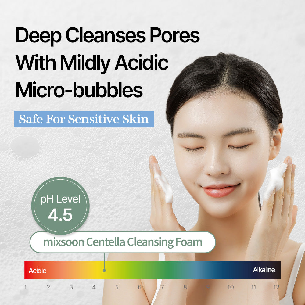 Mixsoon Centella Espuma de Limpeza 150ml